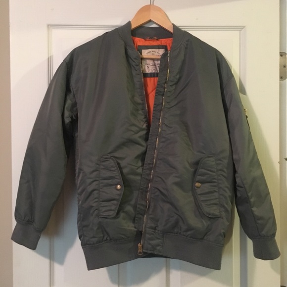 baggy bomber jacket